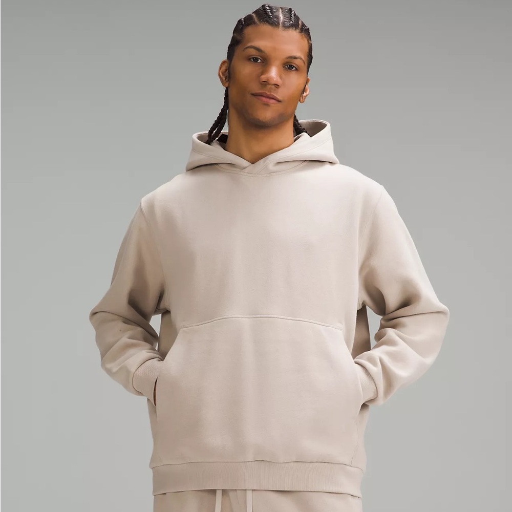 NWT Lululemon sz L steady state sweatshirt hoodie (distressed)